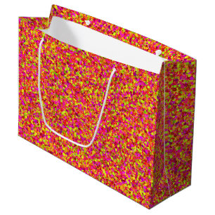 Fruktiga Glitter Dots-GIFT BAG L