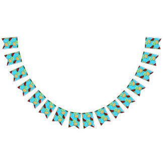 Fruktiga golv vimplar