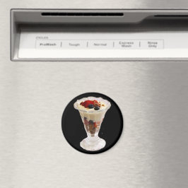 Fruktiga italienska Sundae Magnet