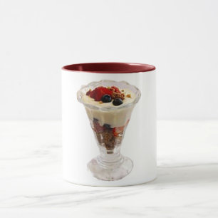 Fruktiga italienska Sundae Mugg