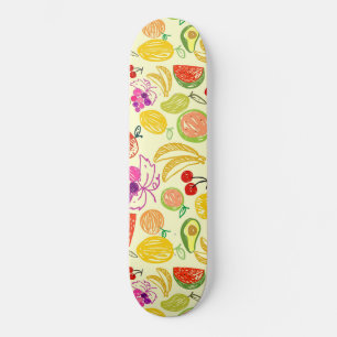 Fruktiga Mönster Mini Skateboard Bräda 18,5 Cm