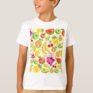 Fruktiga Mönster T Shirt