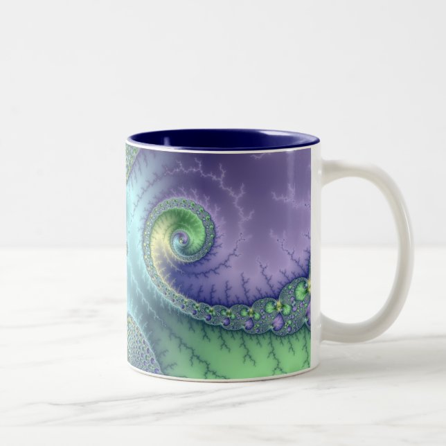 Fruktiga slingor - Fractal Mugg (Höger)