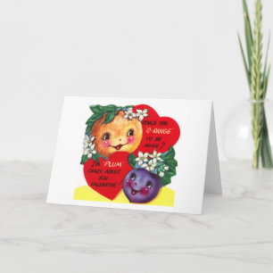 Fruktiga Valentine Helgkort