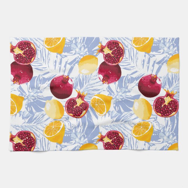 Fruktigt Tea Towel Kökshandduk (Horisontell)