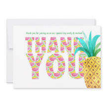 Fruktigt Tropiskt TACK Vattenmelonananas