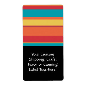 Fruktigt Tropiskt tonfiske Rand Fraktsedel