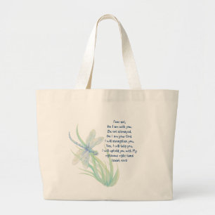 Fruktinte, Isaiah Scripture Dragonfly Blue, Grönt Jumbo Tygkasse