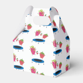 Fruktjumpning på Trampoline Presentaskar