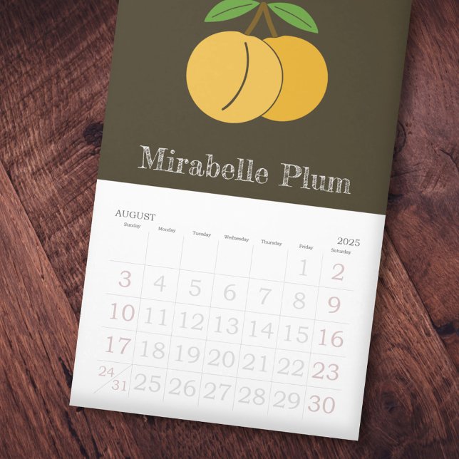 Fruktkalender Kalender (Fruits Calendar)
