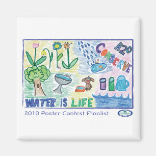 Fruktkonserv H20 Magnet