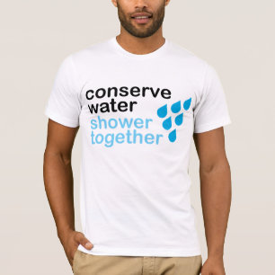Fruktkonservvatten, duschar tillsammans tee