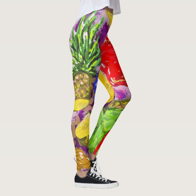 Fruktkonstarrangemang Leggings (Höger)