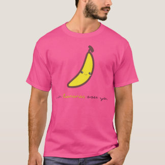 Fruktkött - jag är bananer över dig t shirt