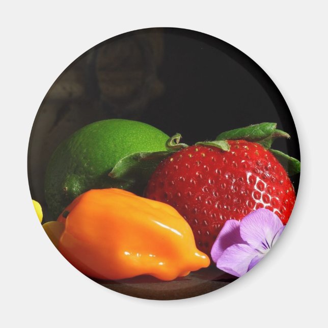 fruktkött magnet (Framsidan)