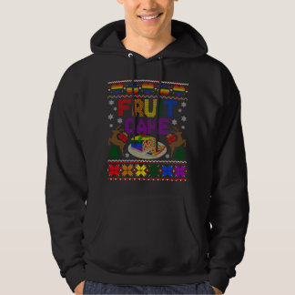 Fruktkummel Funny Gay Ugly God Julsötare HBT S Hoodie