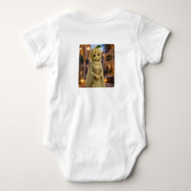 fruktland inspirerad t shirt (Baksida)