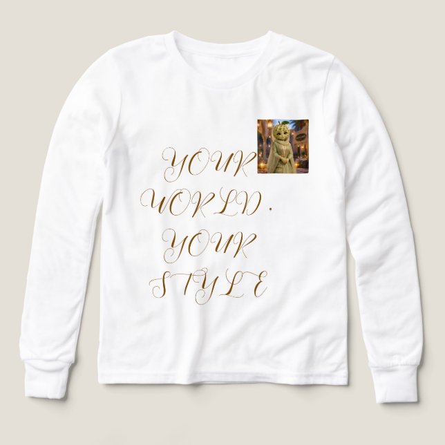 Fruktland inspirerad t shirt (Design framsida)
