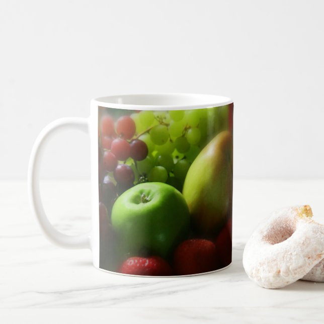 Fruktlivet Kaffemugg (Med munk)