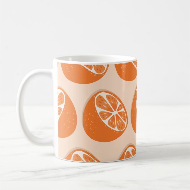 Fruktlös Mönster. Kaffemugg (Vänster)