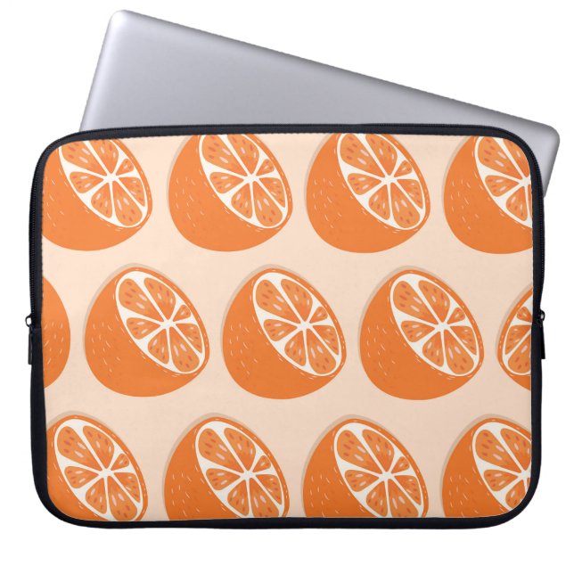 Fruktlös Mönster. Laptop Fodral (Framsidan)