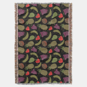 Fruktlöst mönster   Frukt yta mönster 13 Filt