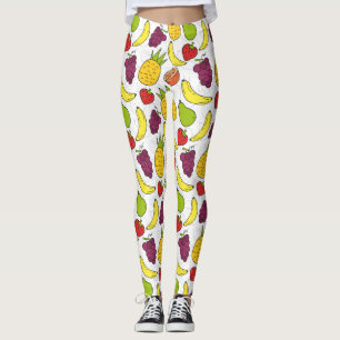 Fruktlöst mönster   Frukt yta mönster 27 Leggings