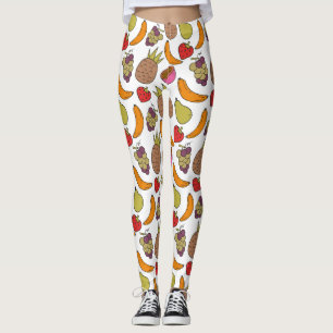 Fruktlöst mönster   Frukt yta mönster 33 Leggings
