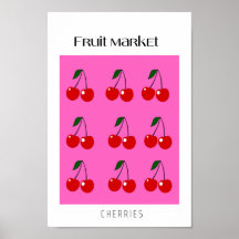 Fruktmarknaden - körsbär