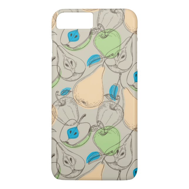 Fruktmönster Case-Mate iPhone Skal (Baksida)