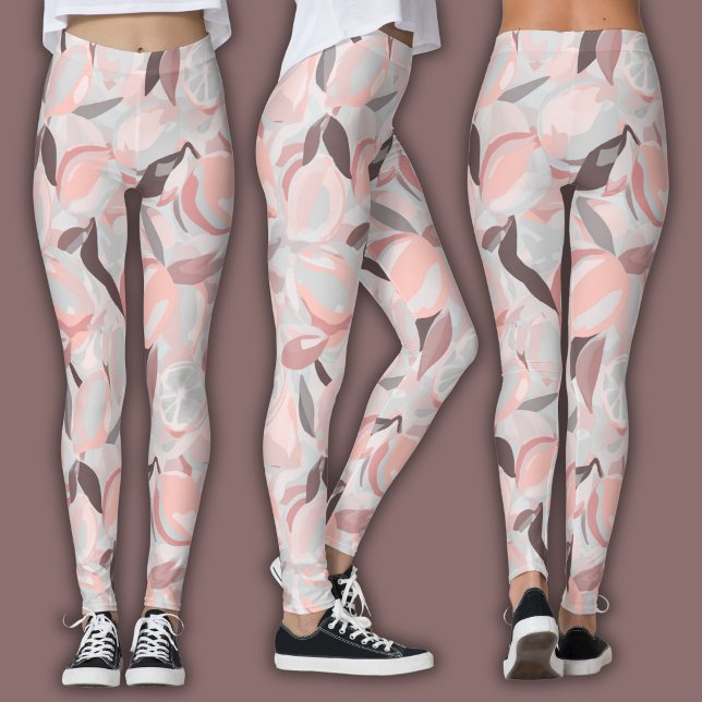 Fruktmönster  |  Levande Citrus Leggings (Skapare uppladdad)