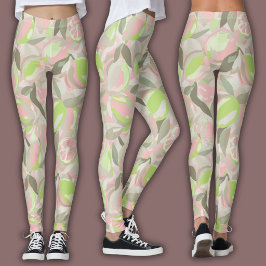 Fruktmönster  |  Levande Citrus Leggings