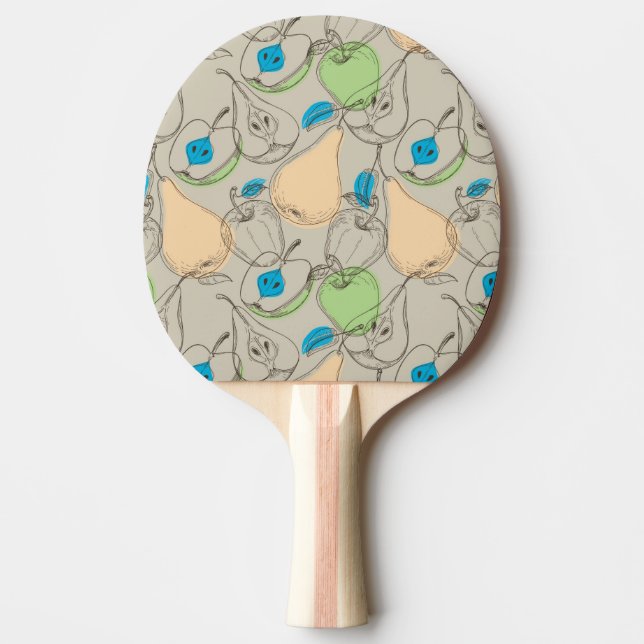 Fruktmönster Pingisracket (Framsidan)