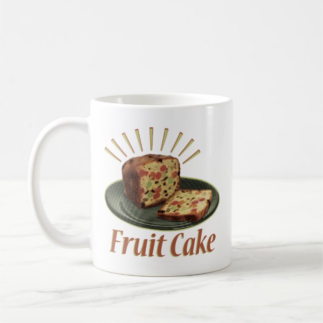 Fruktpaj Frukt Kaka Kaffemugg (Vänster)