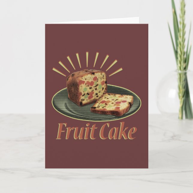 Fruktpaj Frukt Kaka Kort (Framsida)
