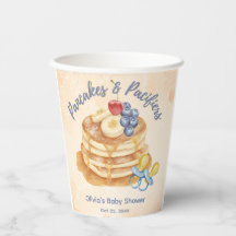 Fruktpannkakor & Napp Gingham Bebisshower