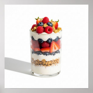 Fruktparfait Poster
