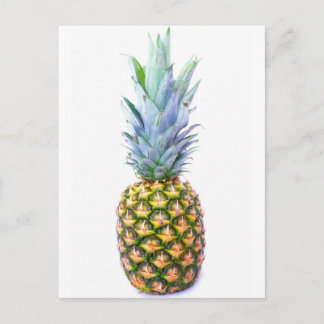 Fruktpersikor av ananas-saft, färglösa, tropiska vykort