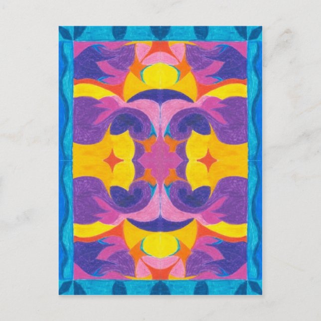 Fruktplåt Vykort (Framsida)