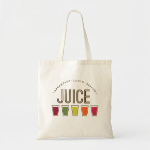 Fruktsaft - frukost, lunch & middag. Eco toto Tygkasse