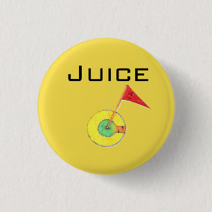Fruktsaft Merch klämmer fast Knapp