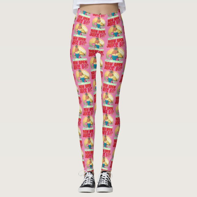 Fruktsaftpuben undertecknar Thunder_Cove Leggings (Framsida)