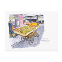 Fruktsäljare i Old Havana, Kuba