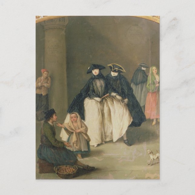 Fruktsäljaren Vykort (Framsida)