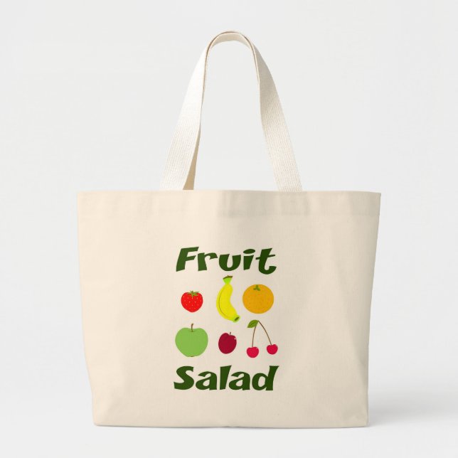 Fruktsallad Jumbo Tygkasse (Framsidan)