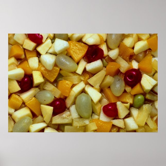 Fruktsallad Poster (Framsidan)