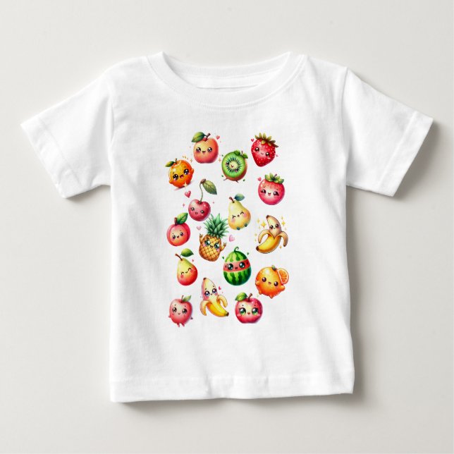 Fruktsallad T Shirt (Framsida)
