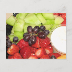 Fruktsallad Vykort
