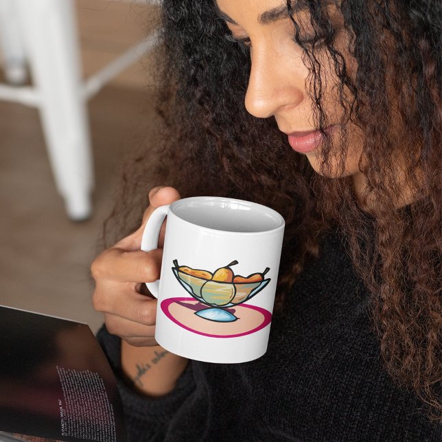 Fruktskål Kaffemugg (Skapare uppladdad)