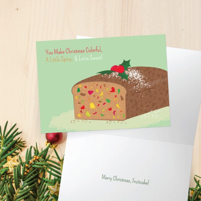 Fruktstakemoln Julkort Kort (Skapare uppladdad)